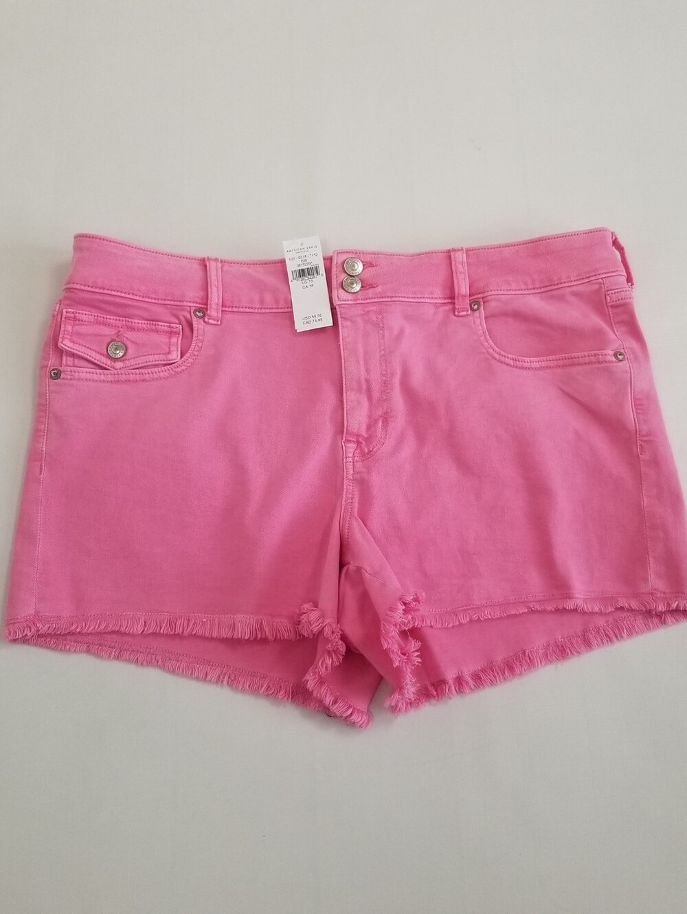 American Eagle High Rise Shortie Shorts Size 18